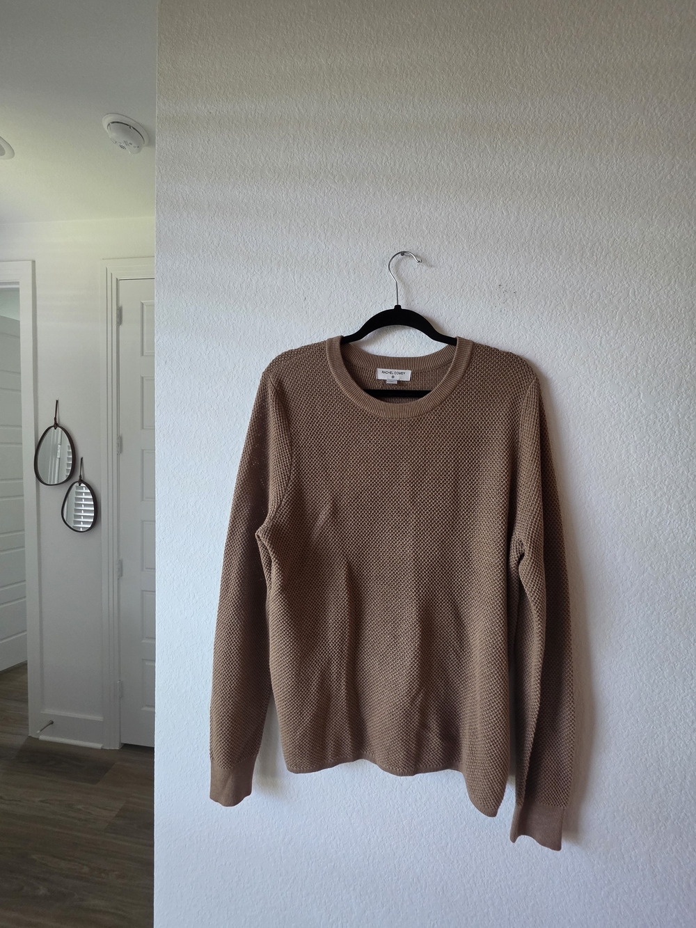 Rachel Comey Women's Crewneck Sweater in Camel Brown
